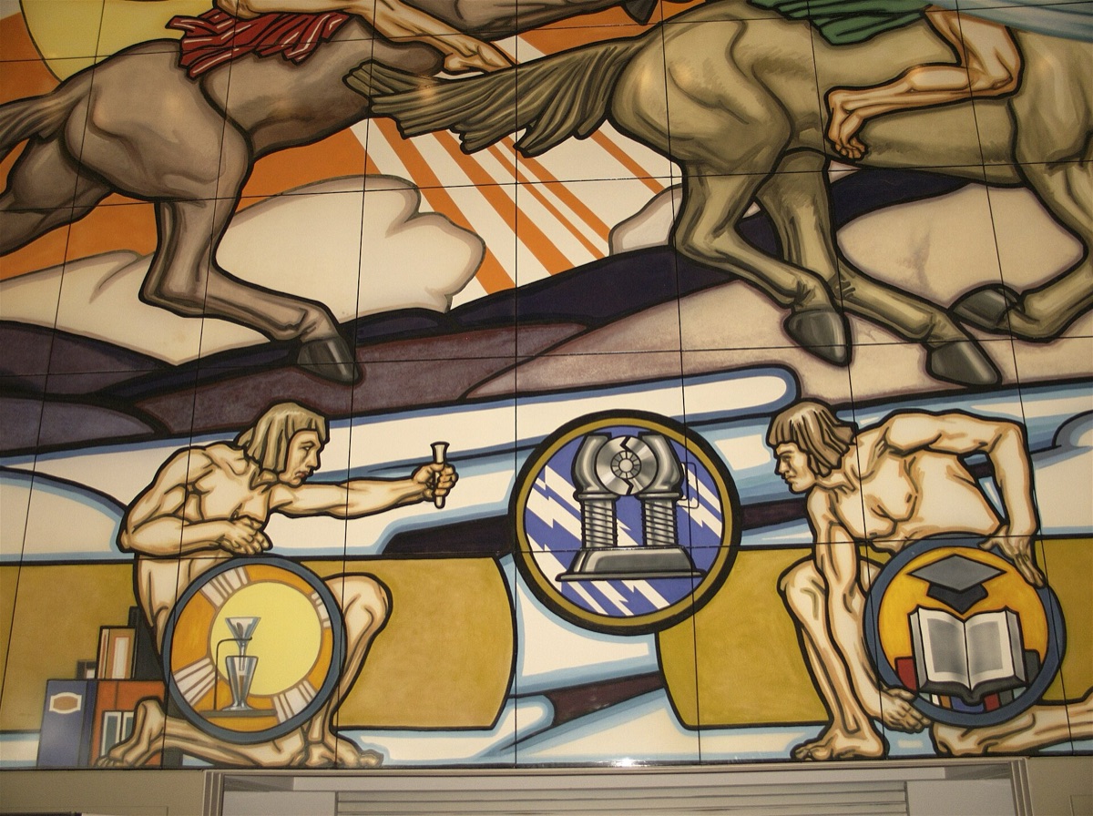 Art-Deco-Malerei