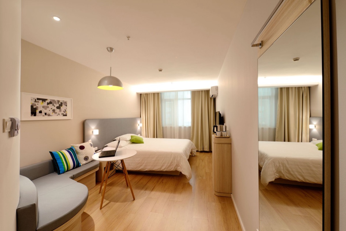 Moderne hotelkamer in Miami