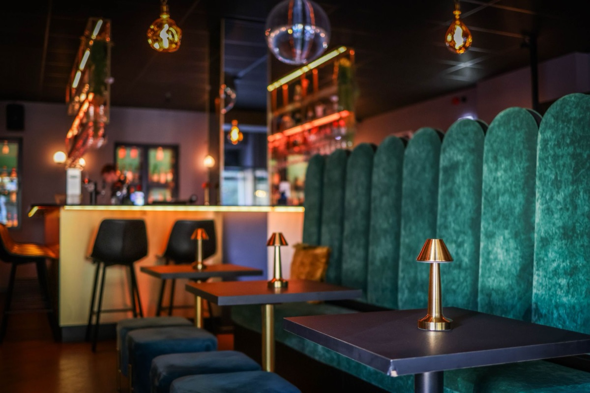 Miami nightclub interior