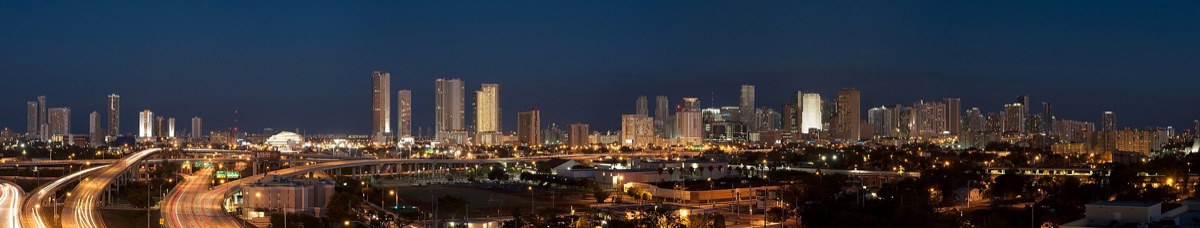 Miami夜景