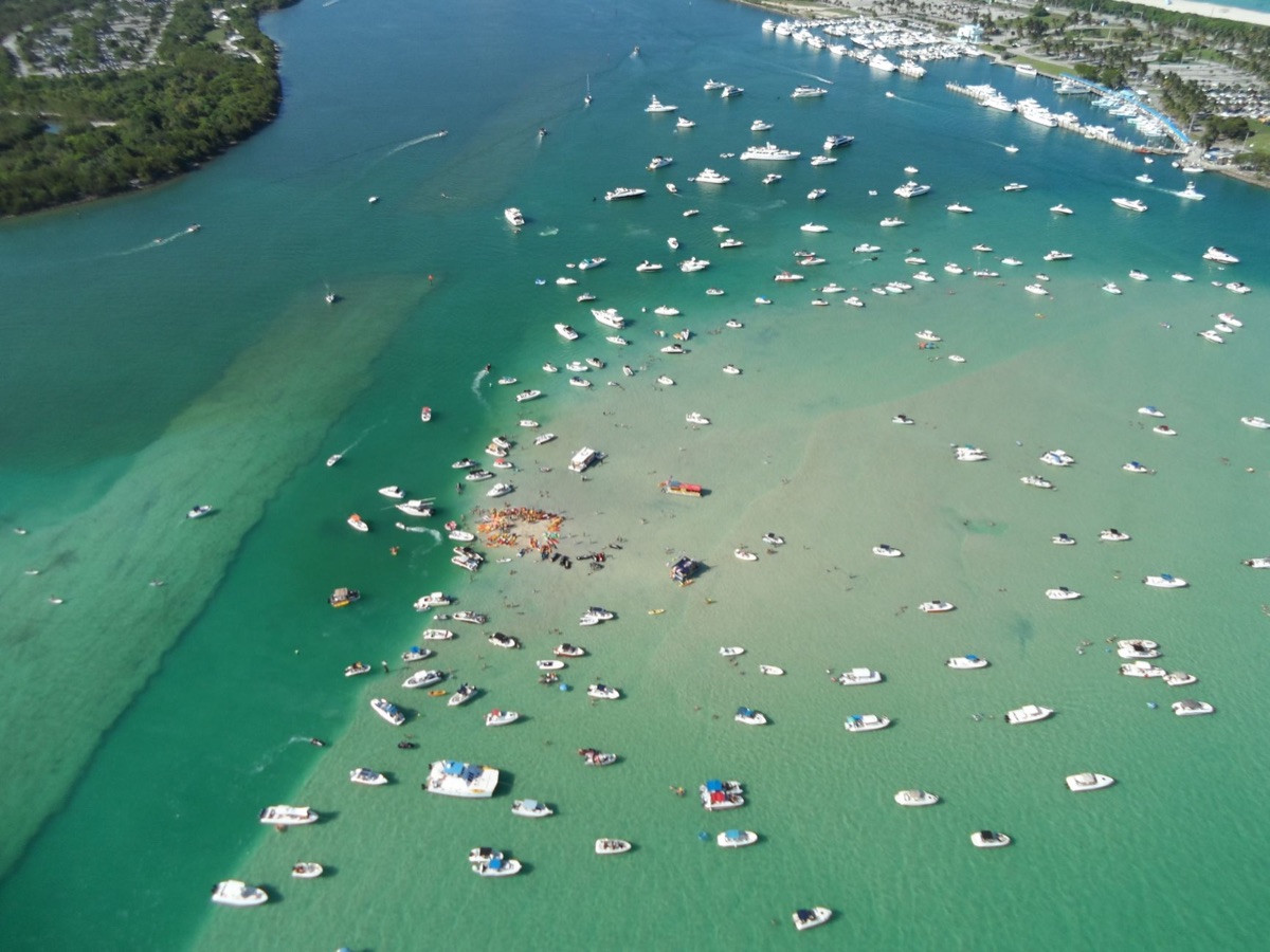 Bateaux au port de Miami