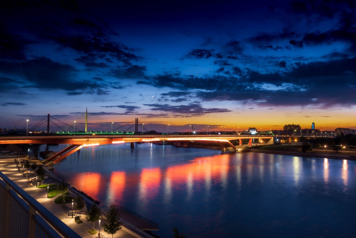 ponte com vista panorâmica