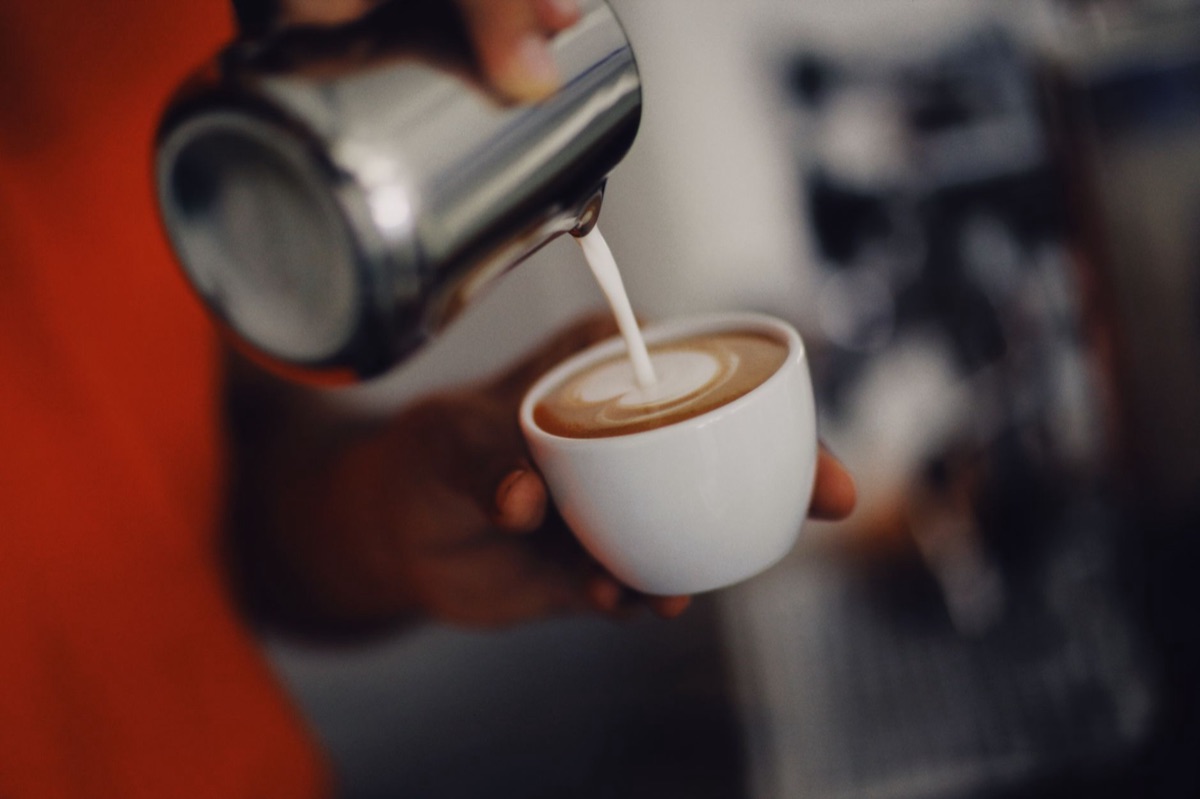 caffè cubano con vapore