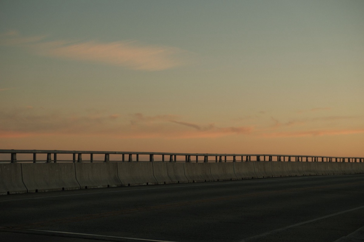 vista panorâmica da highway overseas
