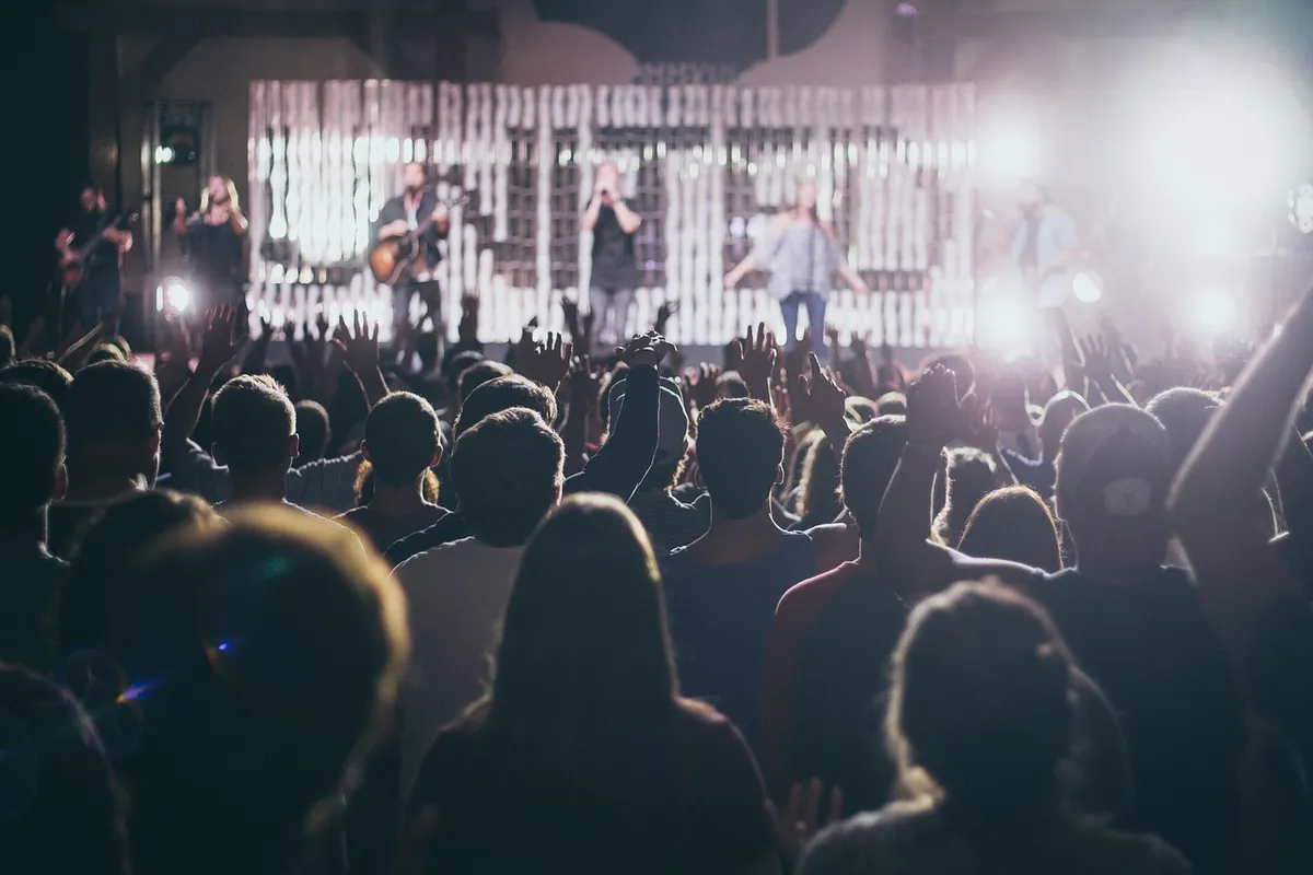 audience, band, club, concert, crowd, dancing, entertainment, festival, group, lights, music, musician, nightlife, party, people, performance, singer, stage, au