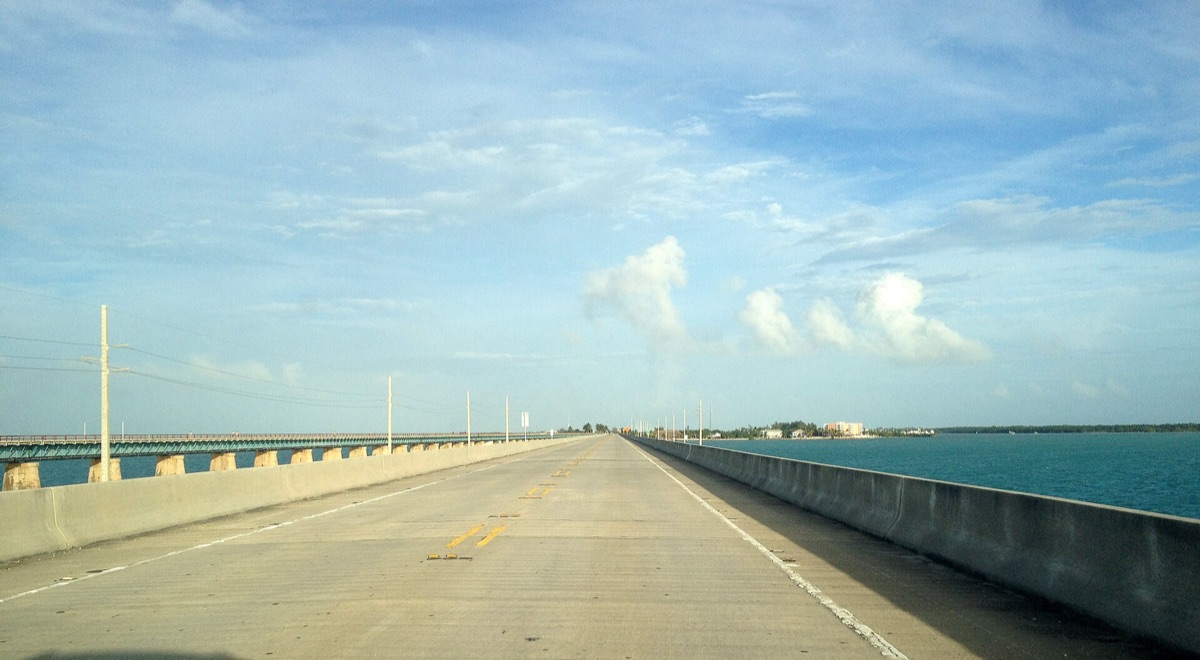 Florida Keys highway map