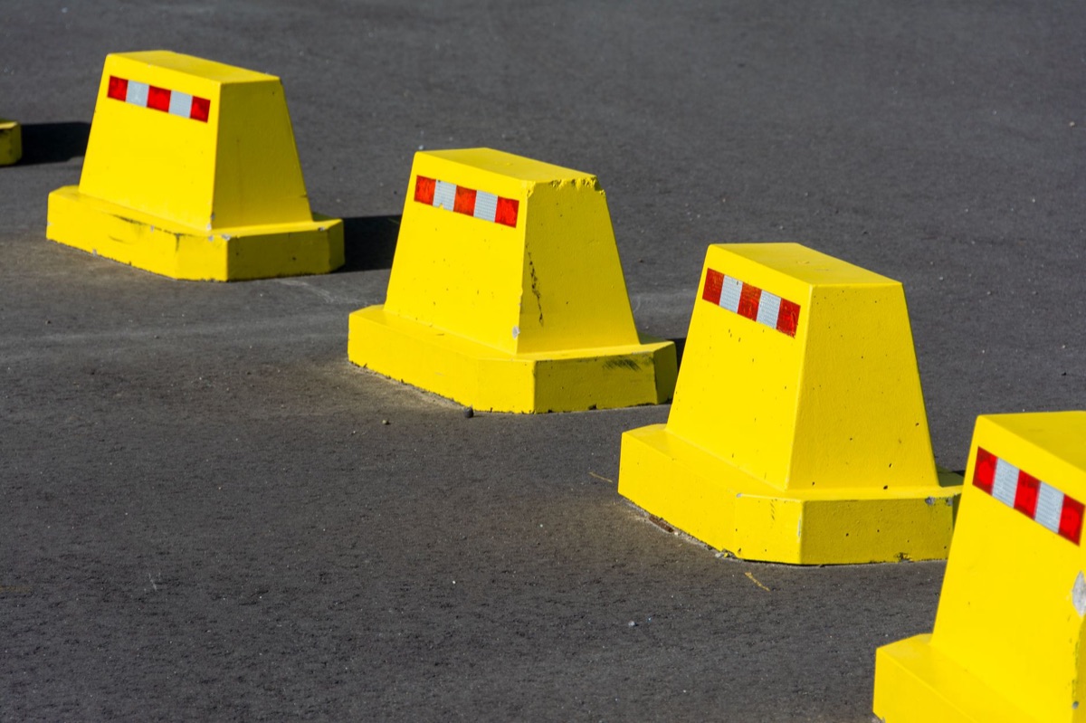 road signs and traffic markers