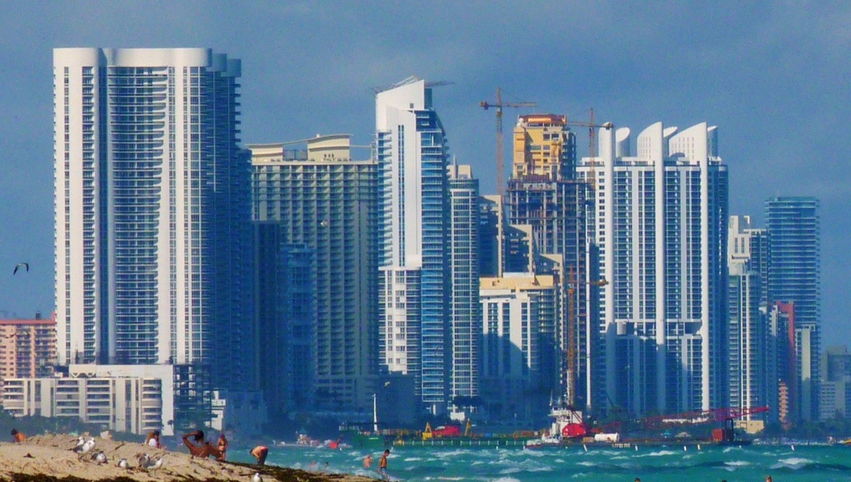 Skyline of South Beach, Miami