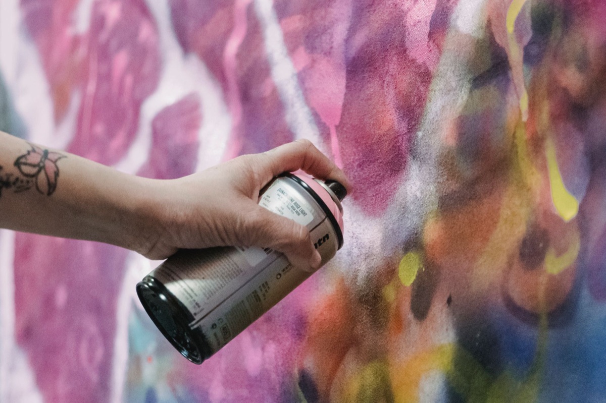 Dettaglio di un muro di Wynwood