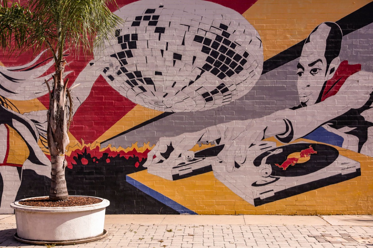 Scena di street art a Wynwood